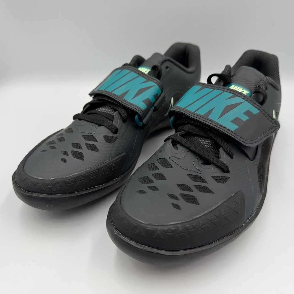 Nike Zoom Rival SD 2 Black Teal Throwing Track Field Women's 7.5 *NEW* - Picture 4 of 16